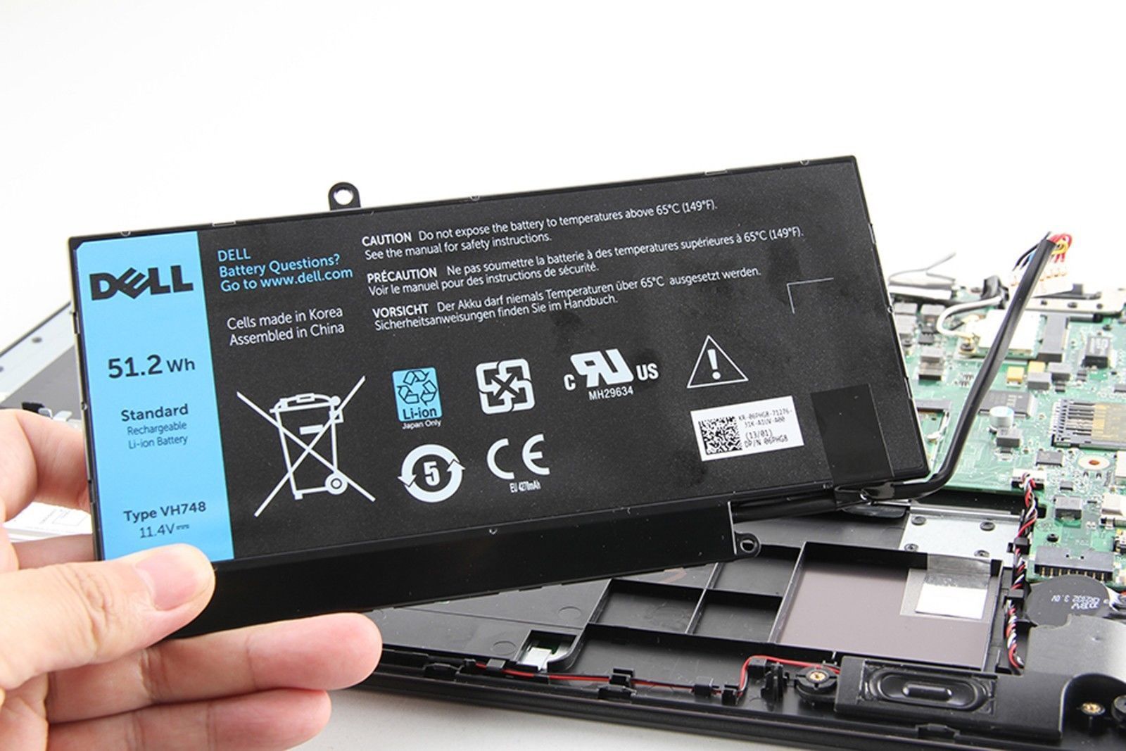 Pin laptop Dell Vostro 5460 V5460 5460D