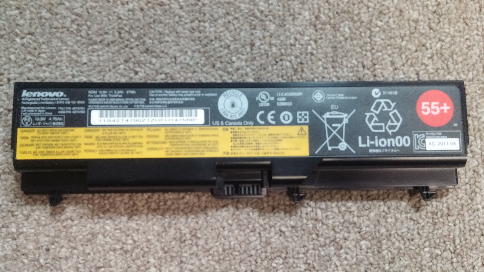 Pin Laptop lenovo E50 E520 