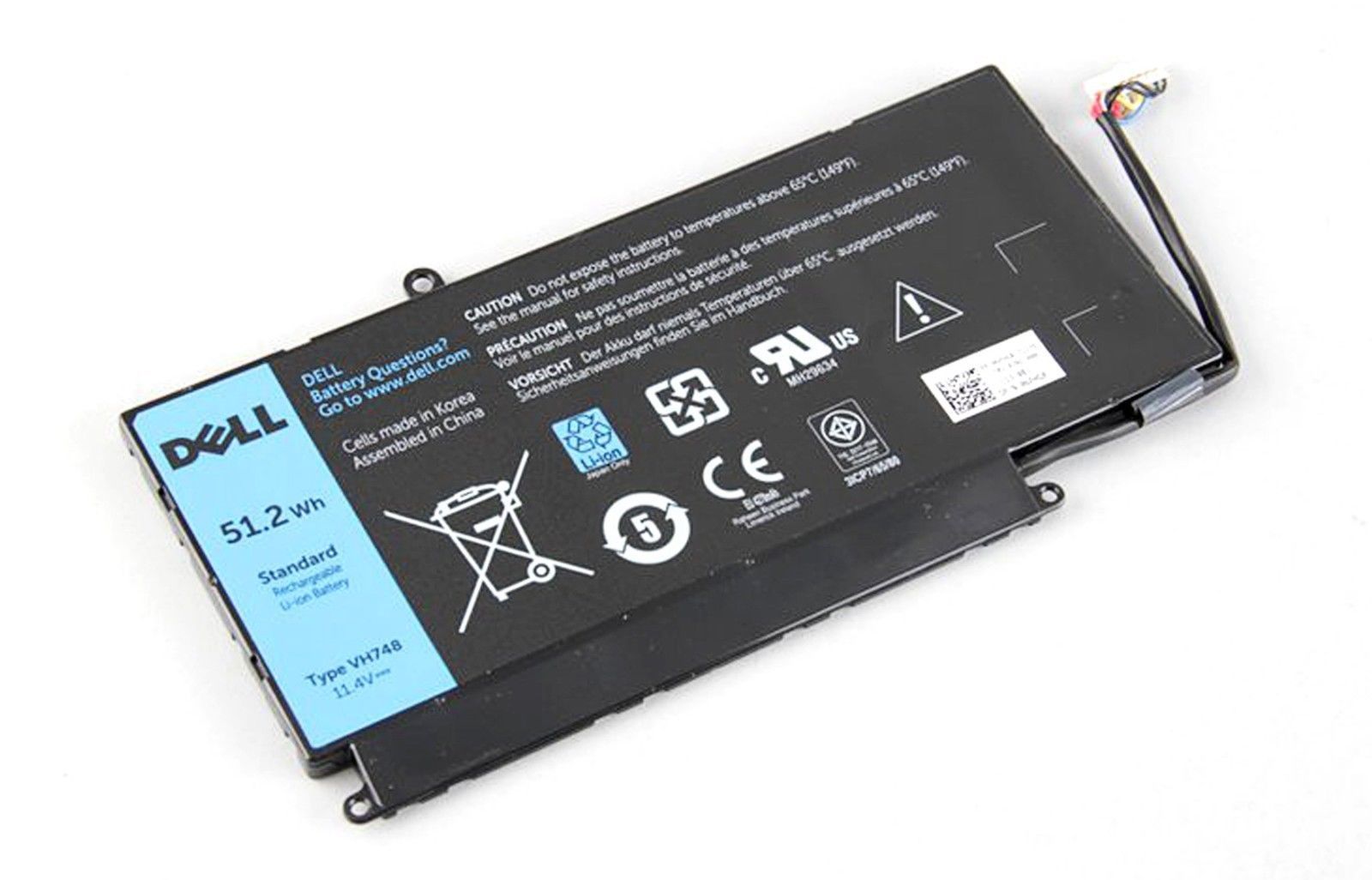Pin laptop Dell Vostro 5460 V5460 5460D
